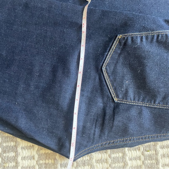 Gap 29 Tall Baby Boot Dark Blue Jeans with Stretch - Picture 4 of 8